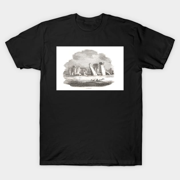 Stonehenge prehistoric monument, England T-Shirt by artfromthepast